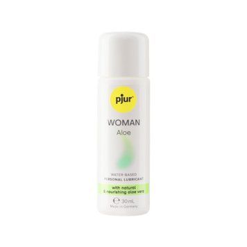 Лубрикант на водній основі pjur Woman Aloe 30 мл, з екстрактом алое, зволожувальний, без парабенів PJ13310 фото