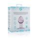 Рожева анальна пробка зі скла Gildo Pink Glass Buttplug No. 27 SO4421 фото 5
