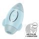 Вакуумный стимулятор с вибрацией Satisfyer Mission Control Blue, 2 независимых мотора SO8969 фото 1