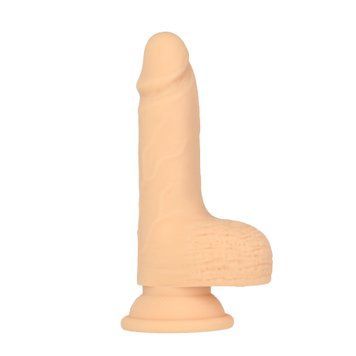Фаллоимитатор-пульсатор Naked Addiction 6.5&Prime; Thrusting Dong With Remote, движения вперед-назад,пульт SO7756 фото