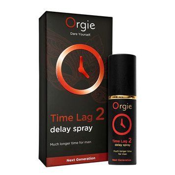 Спрей-пролонгатор Orgie Time Lag 2 Delay Spray, 10 мл, без анестетиків, з екстрактом даміани SX1568 фото