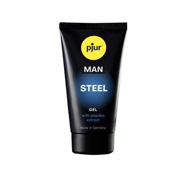 Гель-стимулятор для пеніса pjur MAN Steel Gel 50 мл, з екстрактом паприки та ментолом PJ12910 фото