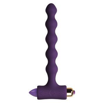 Анальний вібратор Rocks Off Petite Sensations &mdash; Pearls Purple RO2477 фото