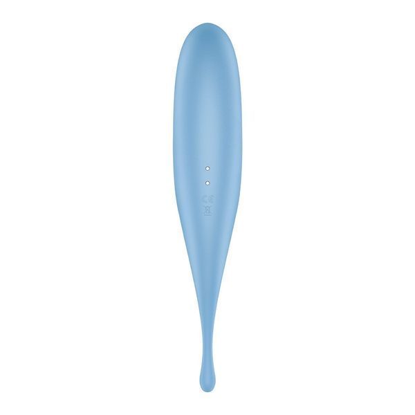 Вибратор для клитора с вакуумной стимуляцией Satisfyer Twirling Pro Blue SO7801 фото