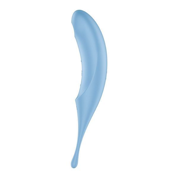 Вибратор для клитора с вакуумной стимуляцией Satisfyer Twirling Pro Blue SO7801 фото