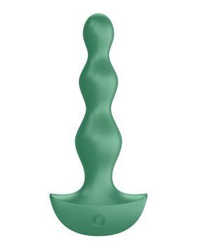 Анальний стимулятор-намистини з двома моторами Satisfyer Lolli-Plug 2 Green SO4926 фото
